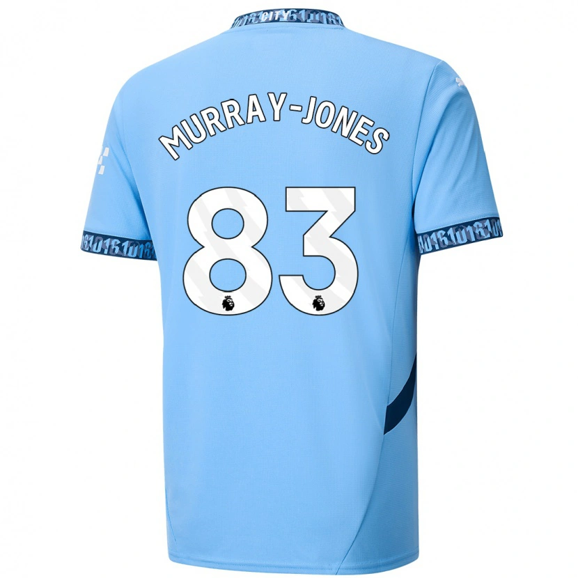 Danxen Dzieci George Murray-Jones #83 Granatowy Domowa Koszulka 2024/25 Koszulki Klubowe