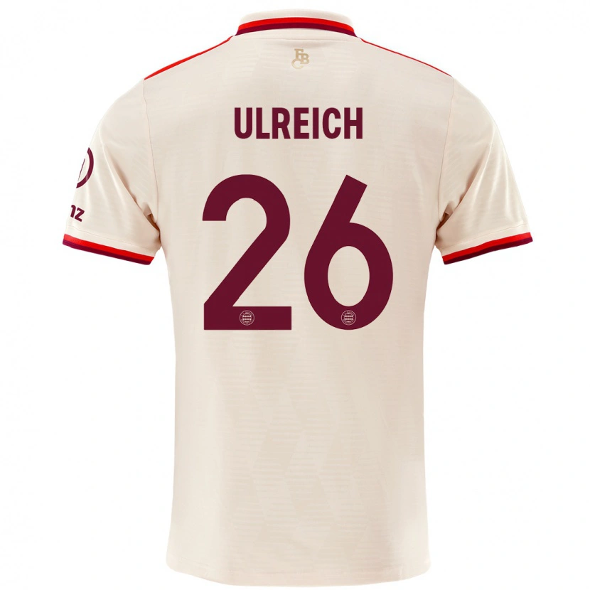 Danxen Dzieci Sven Ulreich #26 Lniany Trzeci Komplet Koszulka 2024/25 Koszulki Klubowe