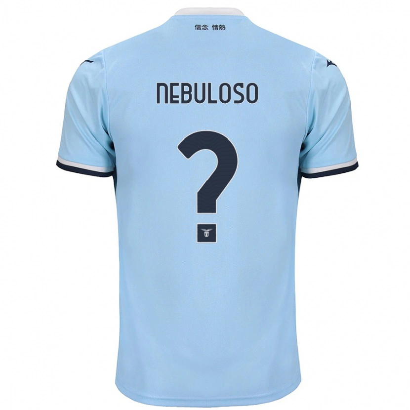 Danxen Dzieci Giulio Nebuloso #0 Niebieski Domowa Koszulka 2024/25 Koszulki Klubowe