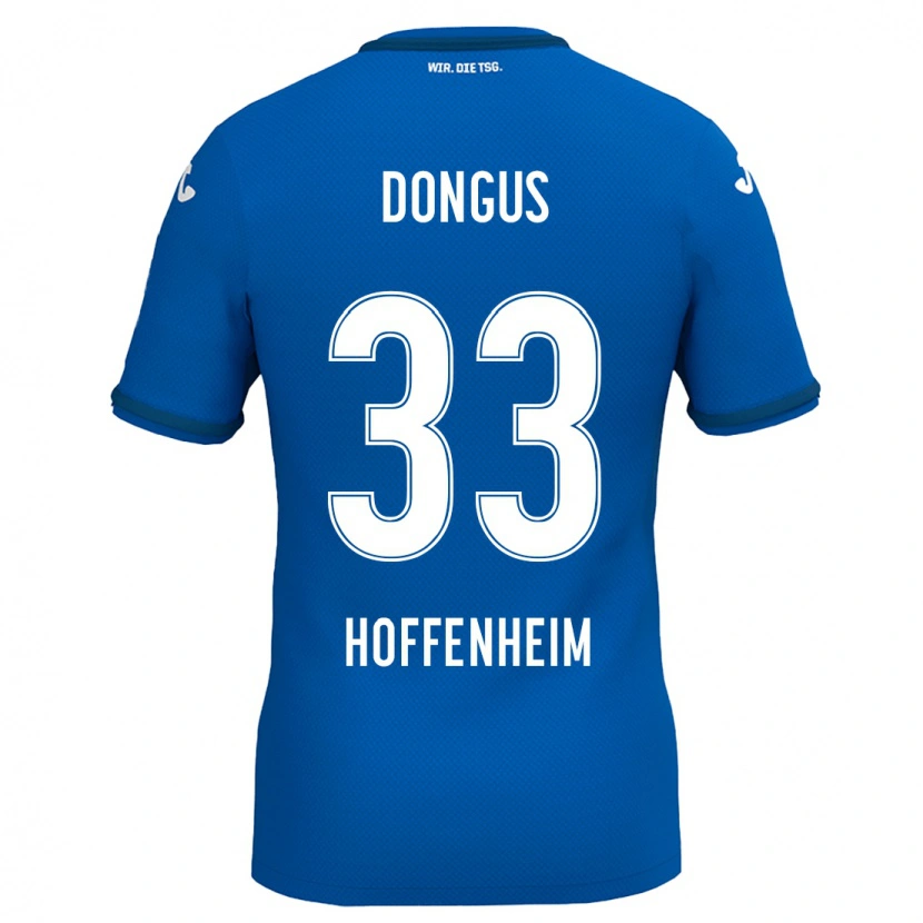 Danxen Kobiety Fabienne Dongus #33 Królewski Niebieski Domowa Koszulka 2024/25 Koszulki Klubowe