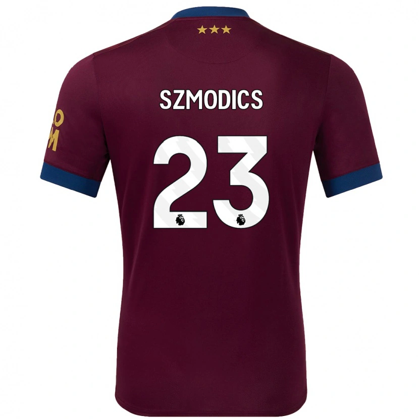 Danxen Dzieci Sammie Szmodics #23 Brązowy Wyjazdowa Koszulka 2024/25 Koszulki Klubowe