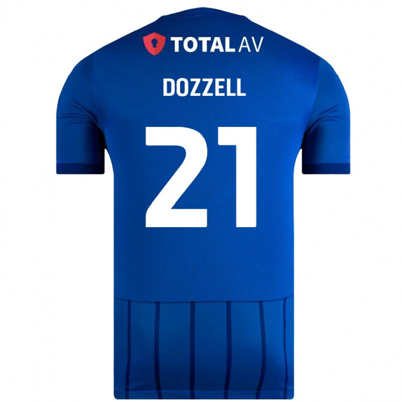 Danxen Męski Andre Dozzell #21 Niebieski Domowa Koszulka 2024/25 Koszulki Klubowe